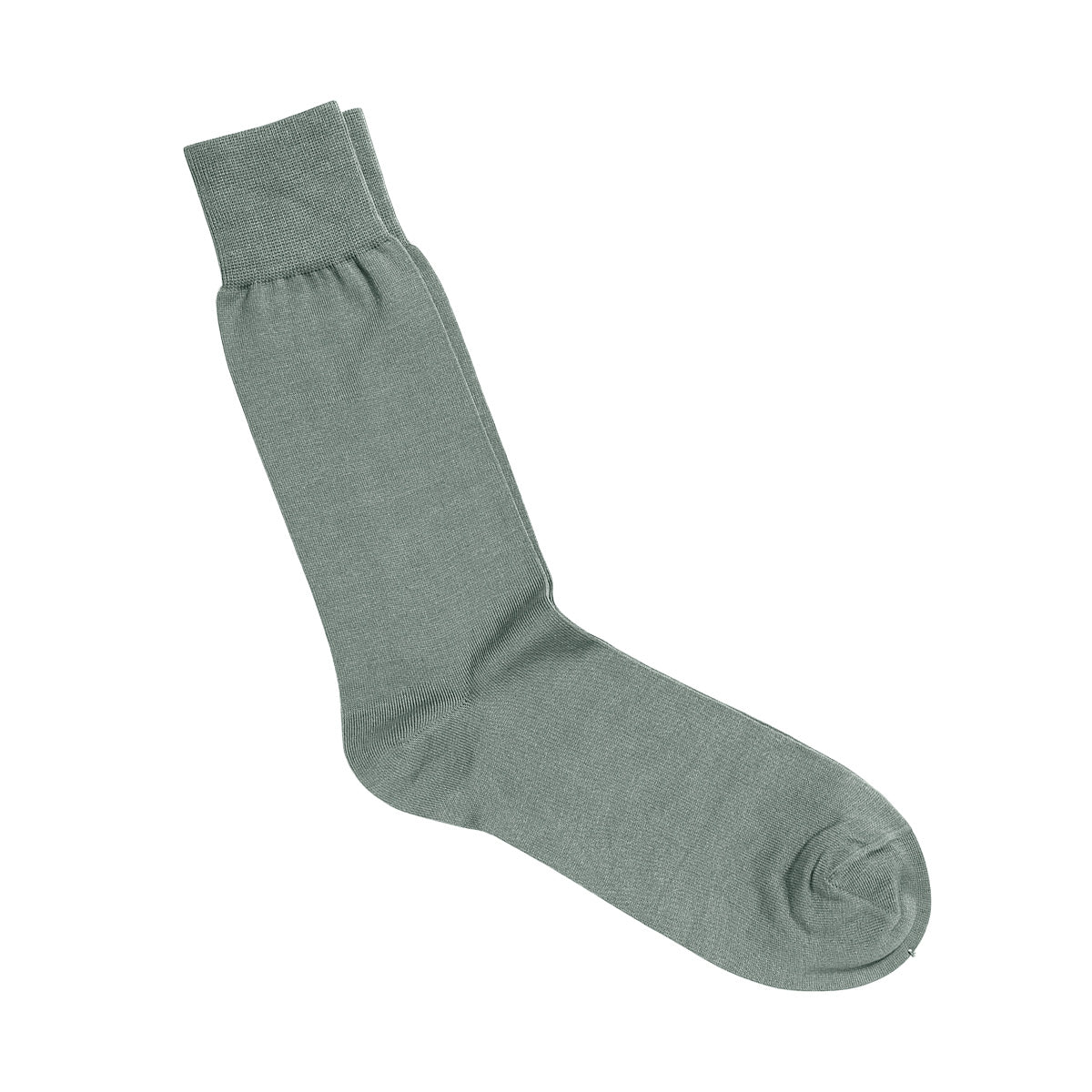 Calze da uomo in cotone – Classico | Verde Grigio