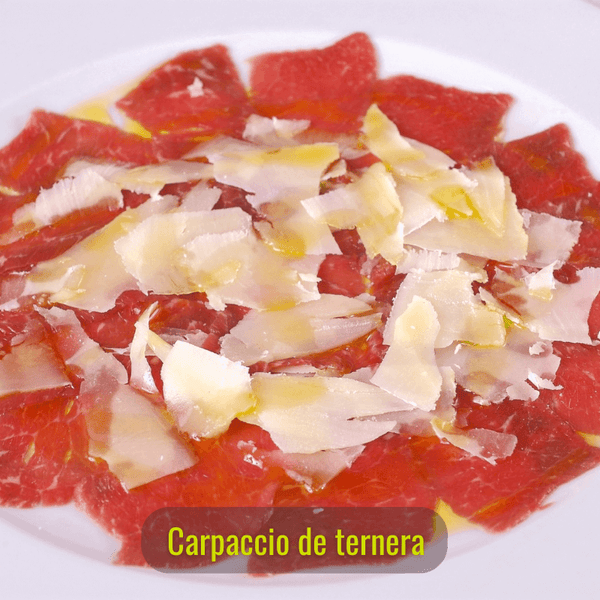 8 Carpacios de Res Abrasador