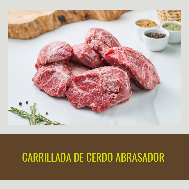 1 kg Carrillera de cerdo Abrasador