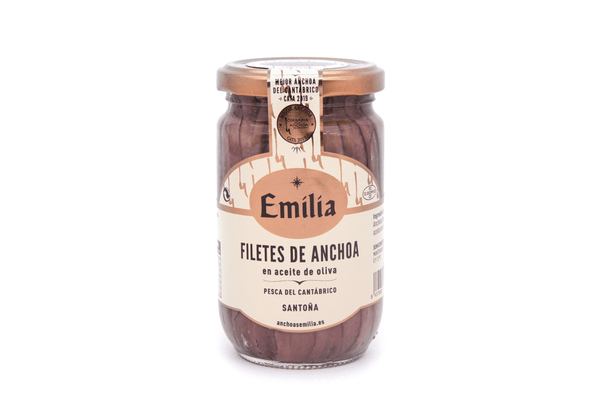 Anchovy Fillets in Olive Oil Series Gold - Cantabrian Fish Jar 310g