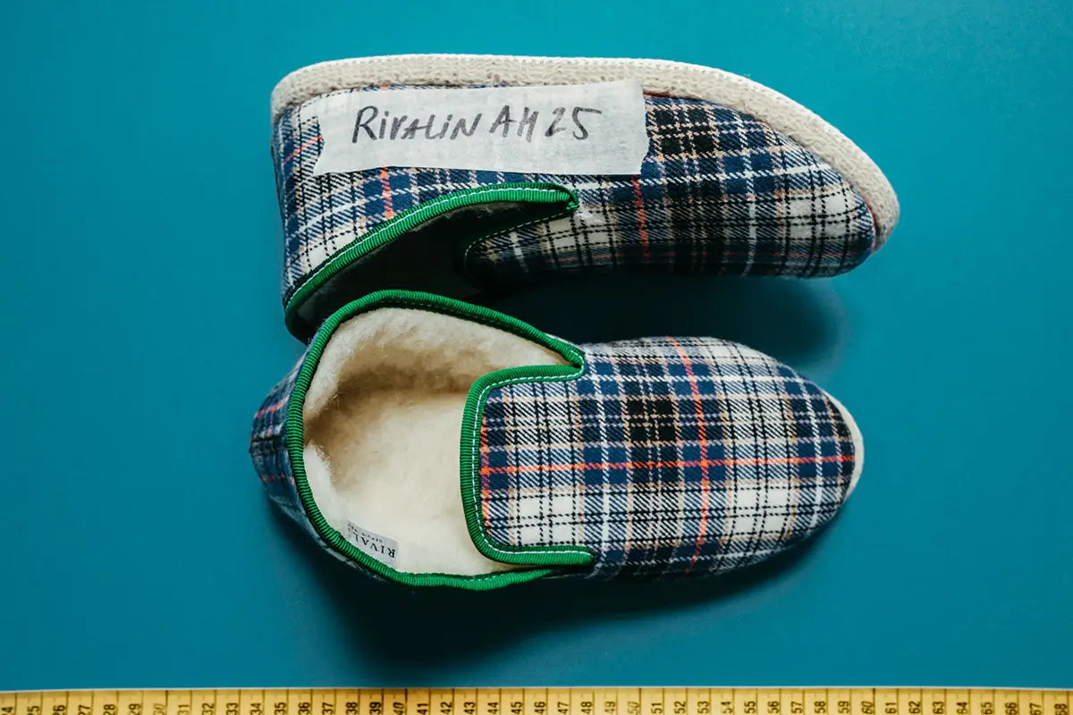 Charentaise tartan multicolore