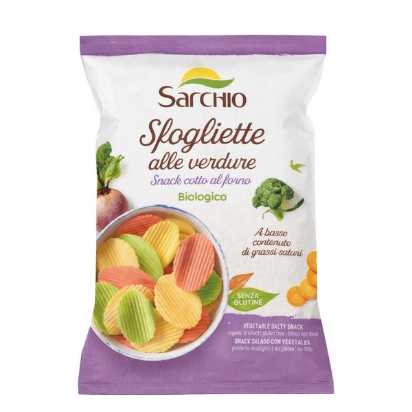 Sfogliette – povrtna grickalica, EKO, 55g