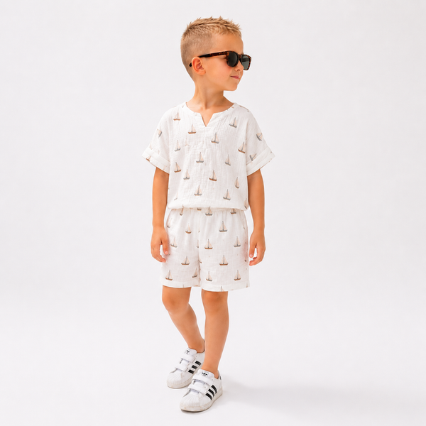 Pantalones Cortos para Niños Breeze - Marinero