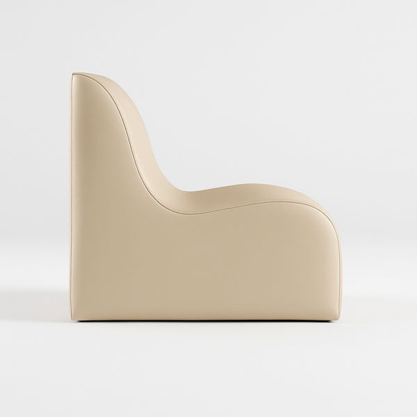 GINA ECO, Fauteuil Modulaire en Éco-Cuir 68x90x86