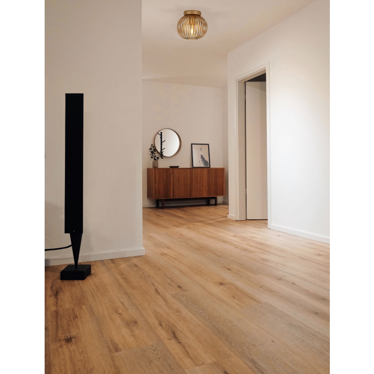 Chericoni Curvato ceiling lamp - 1 light - Ø20 cm - Gold