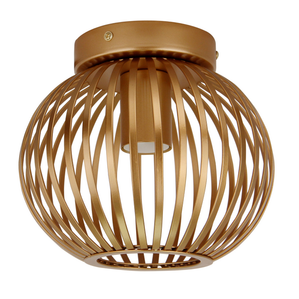 Chericoni Curvato ceiling lamp - 1 light - Ø20 cm - Gold
