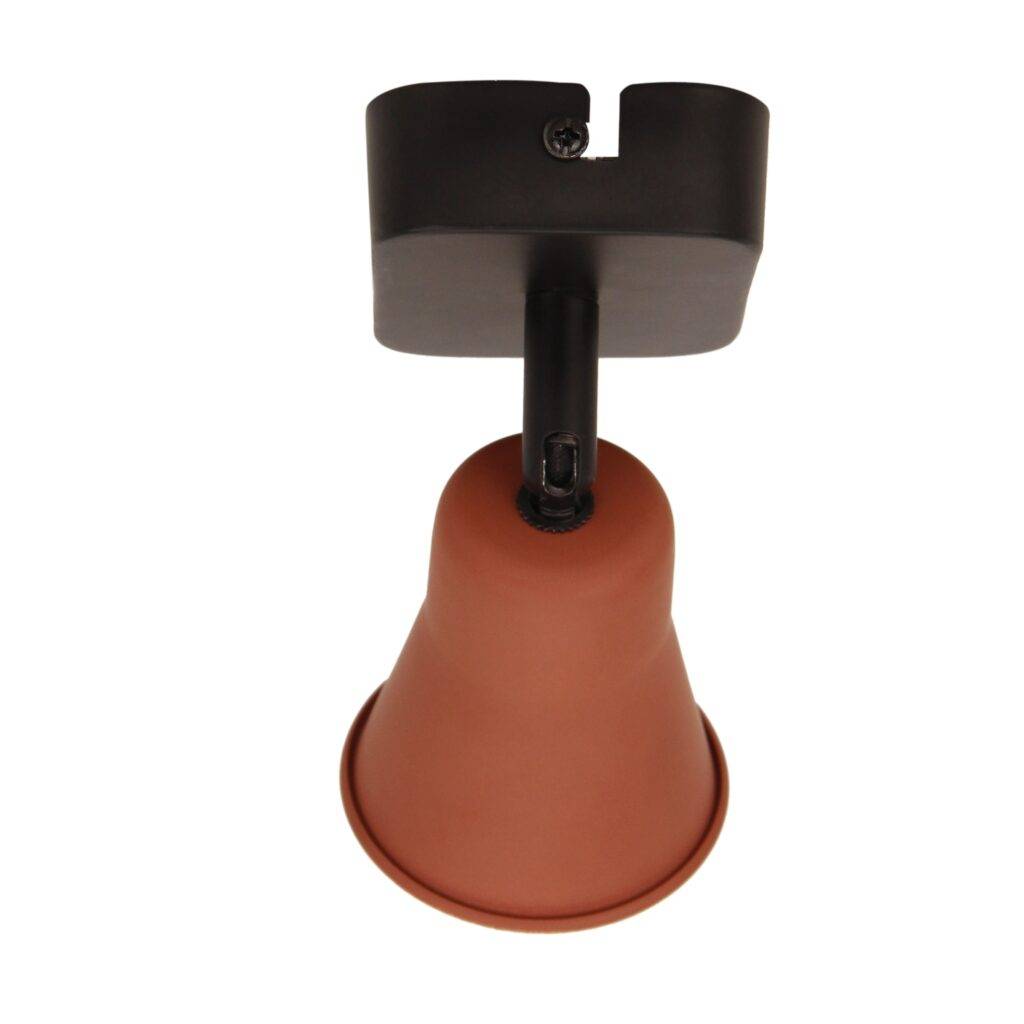 Lisa plafondlamp van Chericoni, 1-lichts, E27 fitting, compact rood ontwerp, ideaal voor moderne interieurs