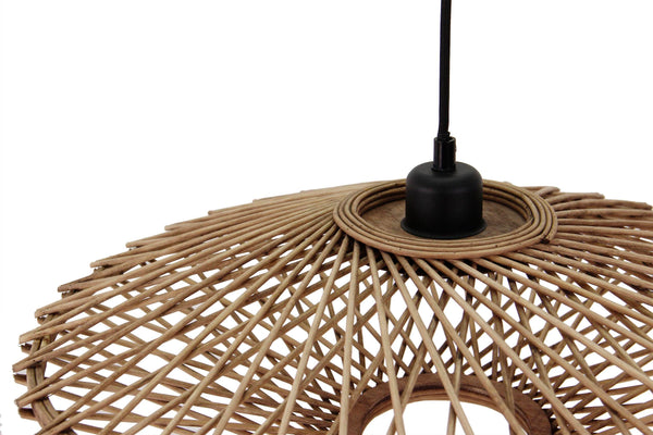 Stijlvolle Chericoni Nature Capello hanglamp, Ø50 cm, nature look, geschikt voor E27 lampen.