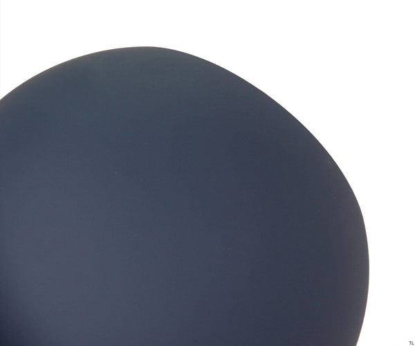 Occhio tafellamp van Chericoni, Ø 20 cm, navy blue, metaal en ijzer, tijdloos ontwerp voor stijlvolle verlichting