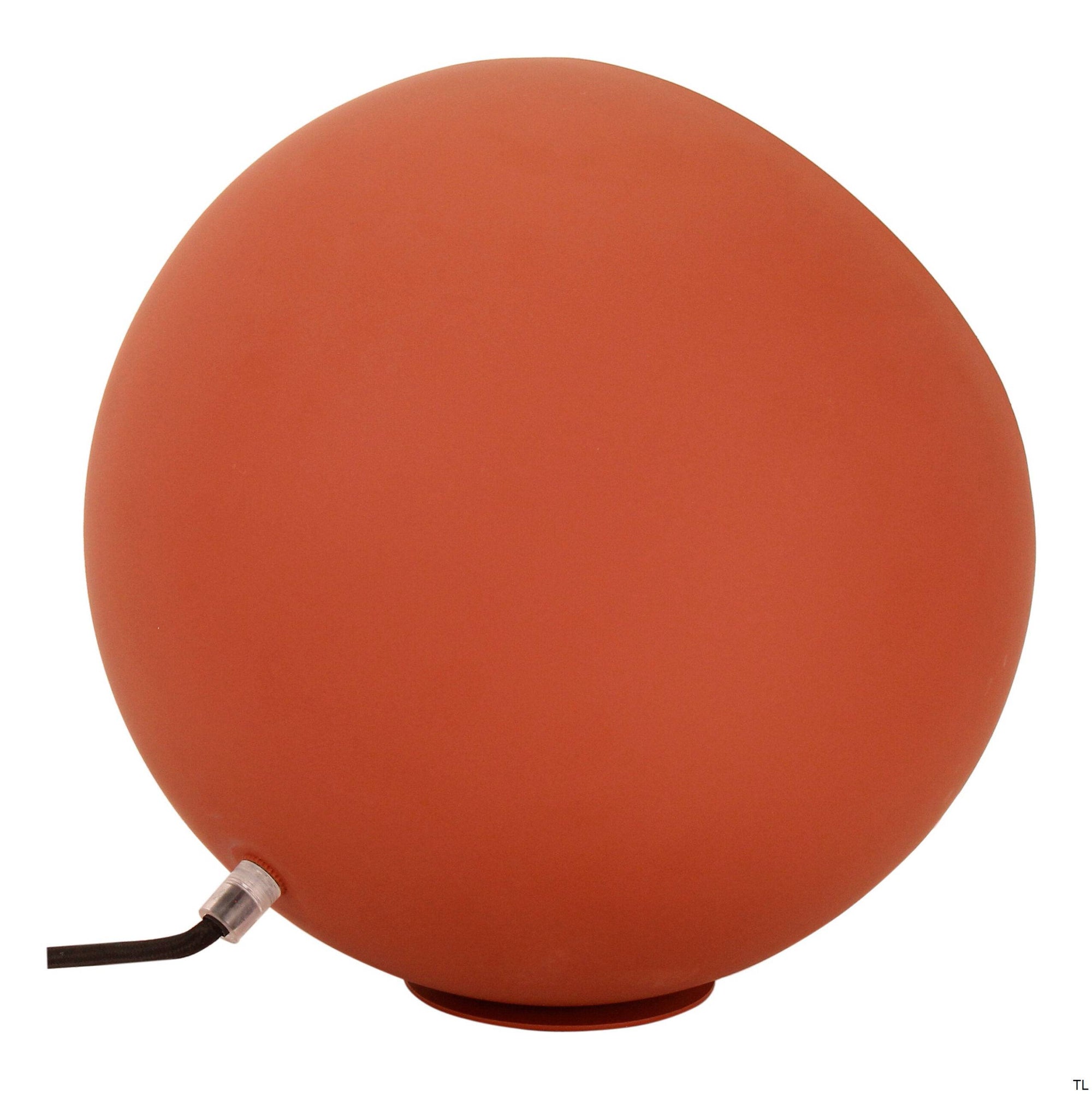 Occhio tafellamp van Chericoni, Ø 20 cm, rood, metaal en ijzer, tijdloos ontwerp voor stijlvolle verlichting