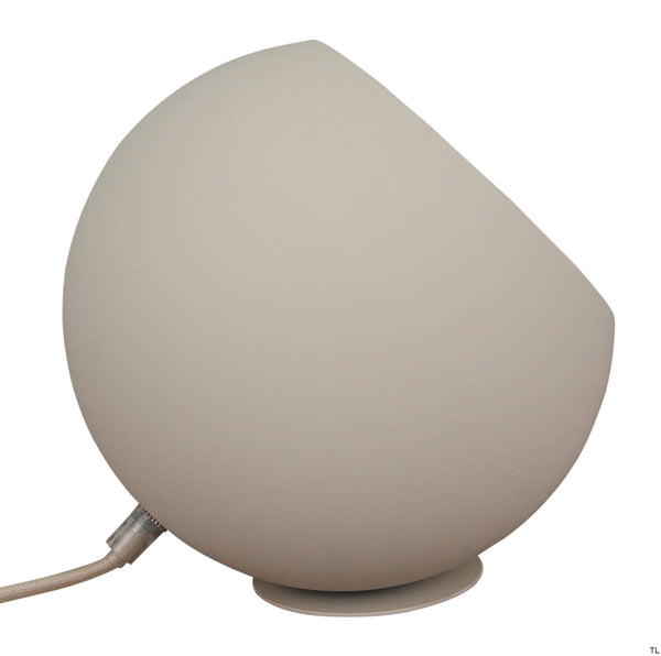 Occhio tafellamp van Chericoni, crème design, Ø 25 cm, metaal en ijzer, stijlvolle verlichting voor eigentijdse interieurs