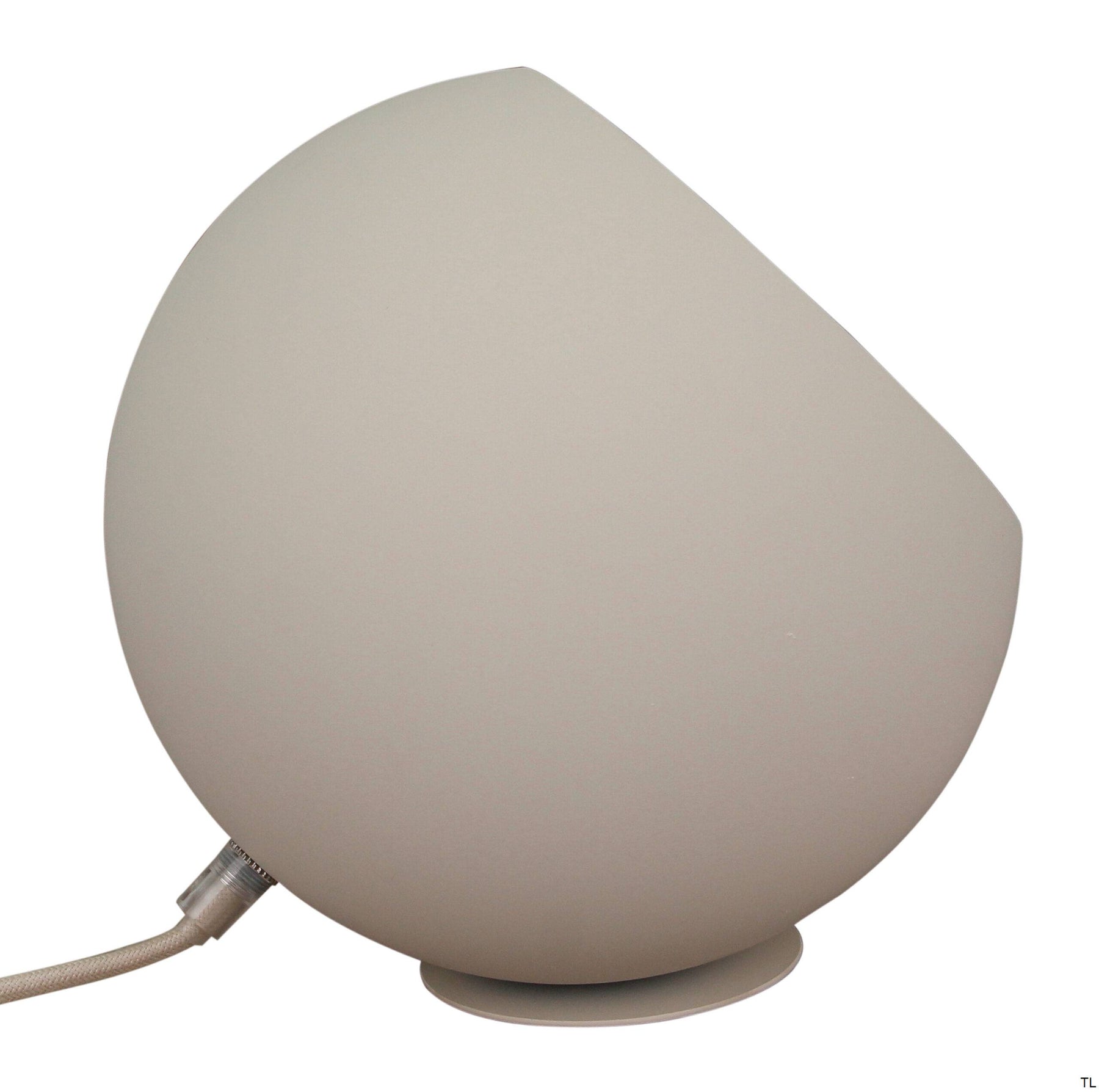 Occhio tafellamp van Chericoni, crème design, Ø 25 cm, metaal en ijzer, stijlvolle verlichting voor eigentijdse interieurs