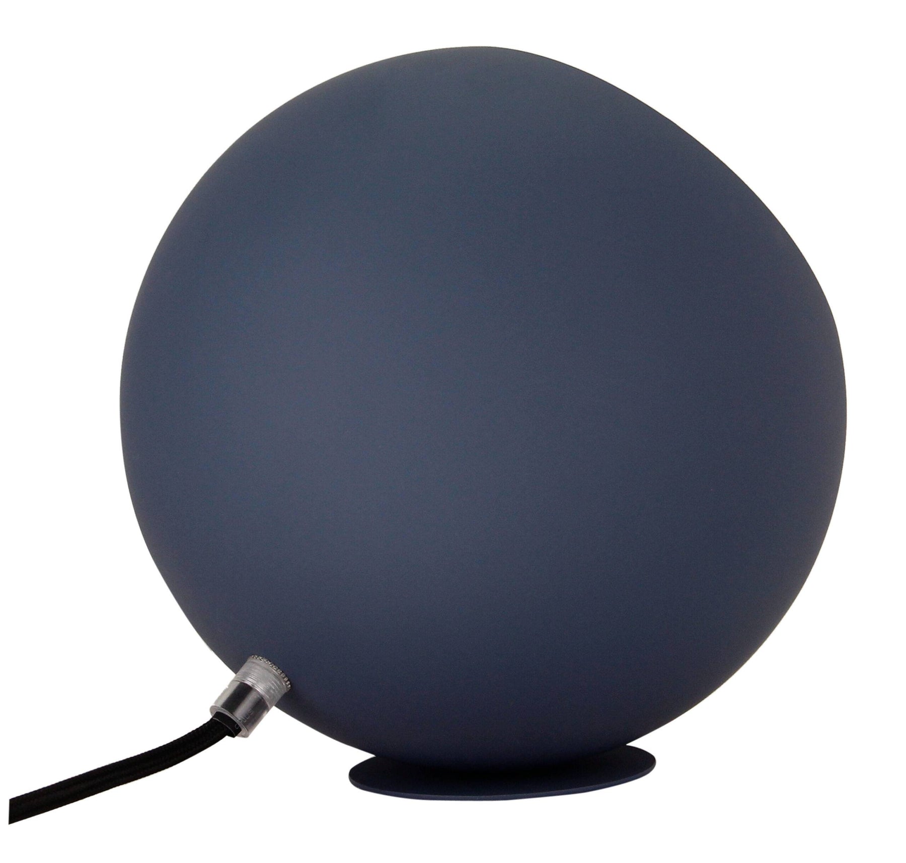 Occhio tafellamp van Chericoni, Ø 25 cm, navy blue design, een verfijnde toevoeging aan je interieur, gemaakt van ijzer en metaal