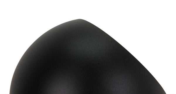 Chericoni Occhio tafellamp, Ø 25 cm, zwart design, een tijdloos en elegant accent in ijzer en metaal voor sfeervolle verlichting