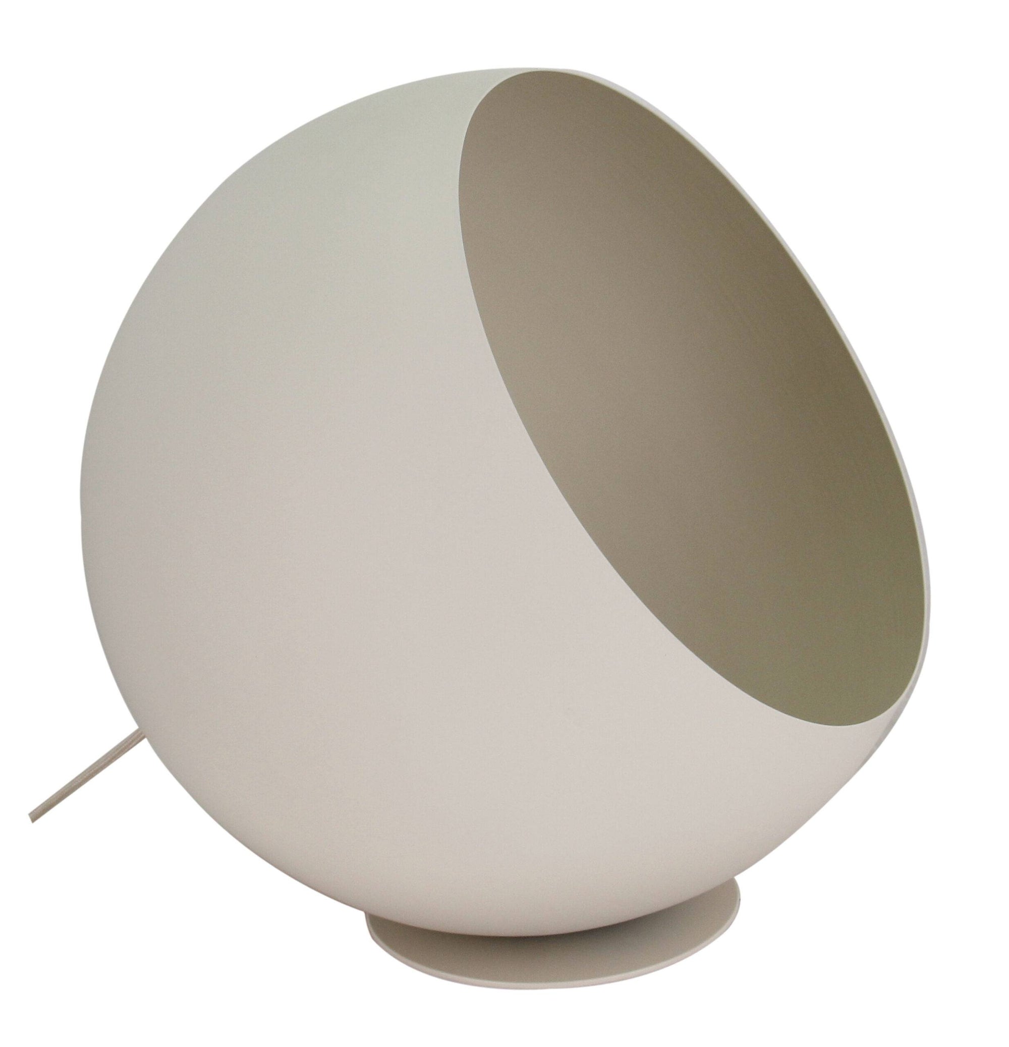 Moderne Chericoni Occhio vloerlamp, Ø40 cm, in cream kleur, met E27 fitting, geschikt voor diverse interieurstijlen.