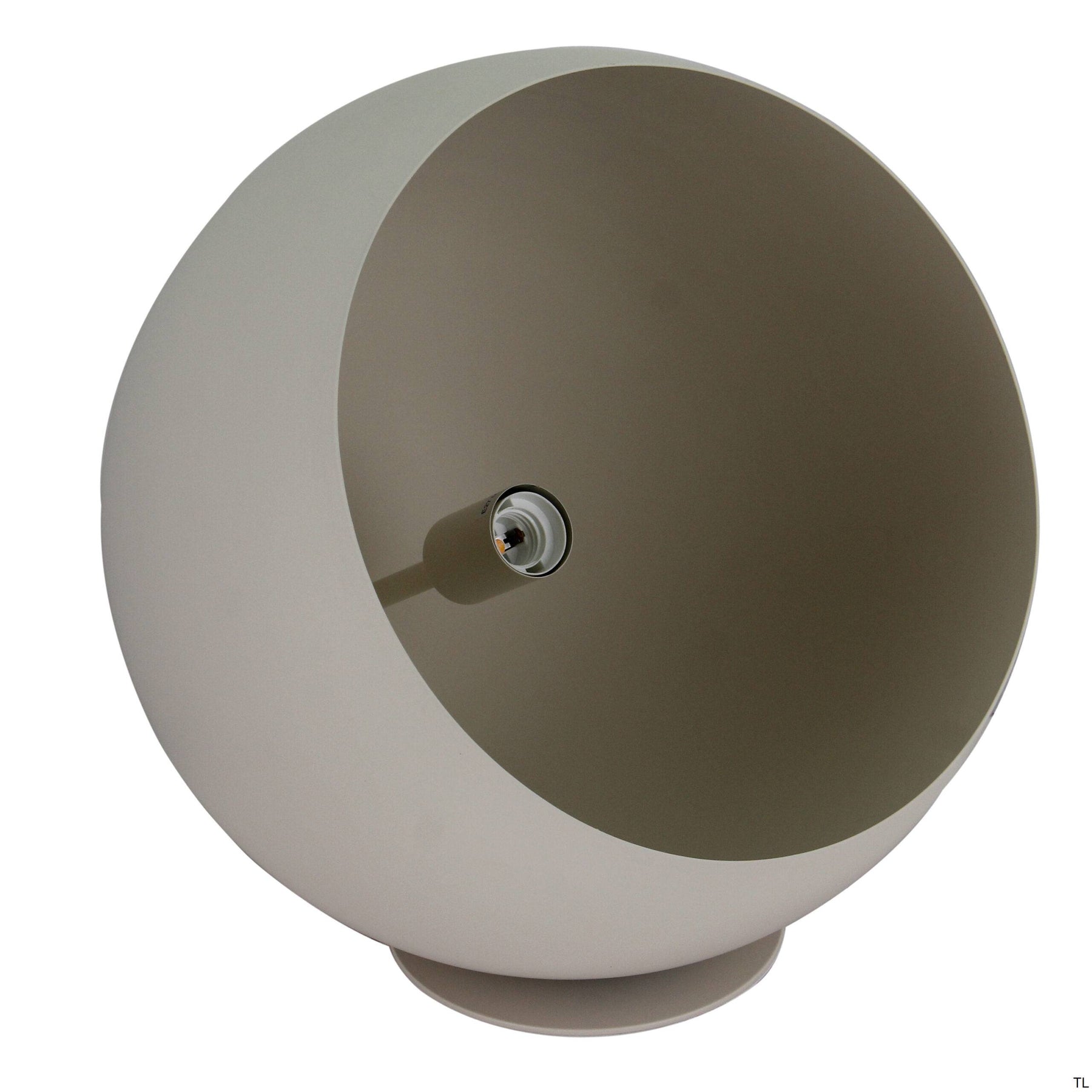 Chericoni Occhio vloerlamp, Ø40 cm, cream design, 1 lichts, een stijlvolle keuze voor sfeervolle verlichting.