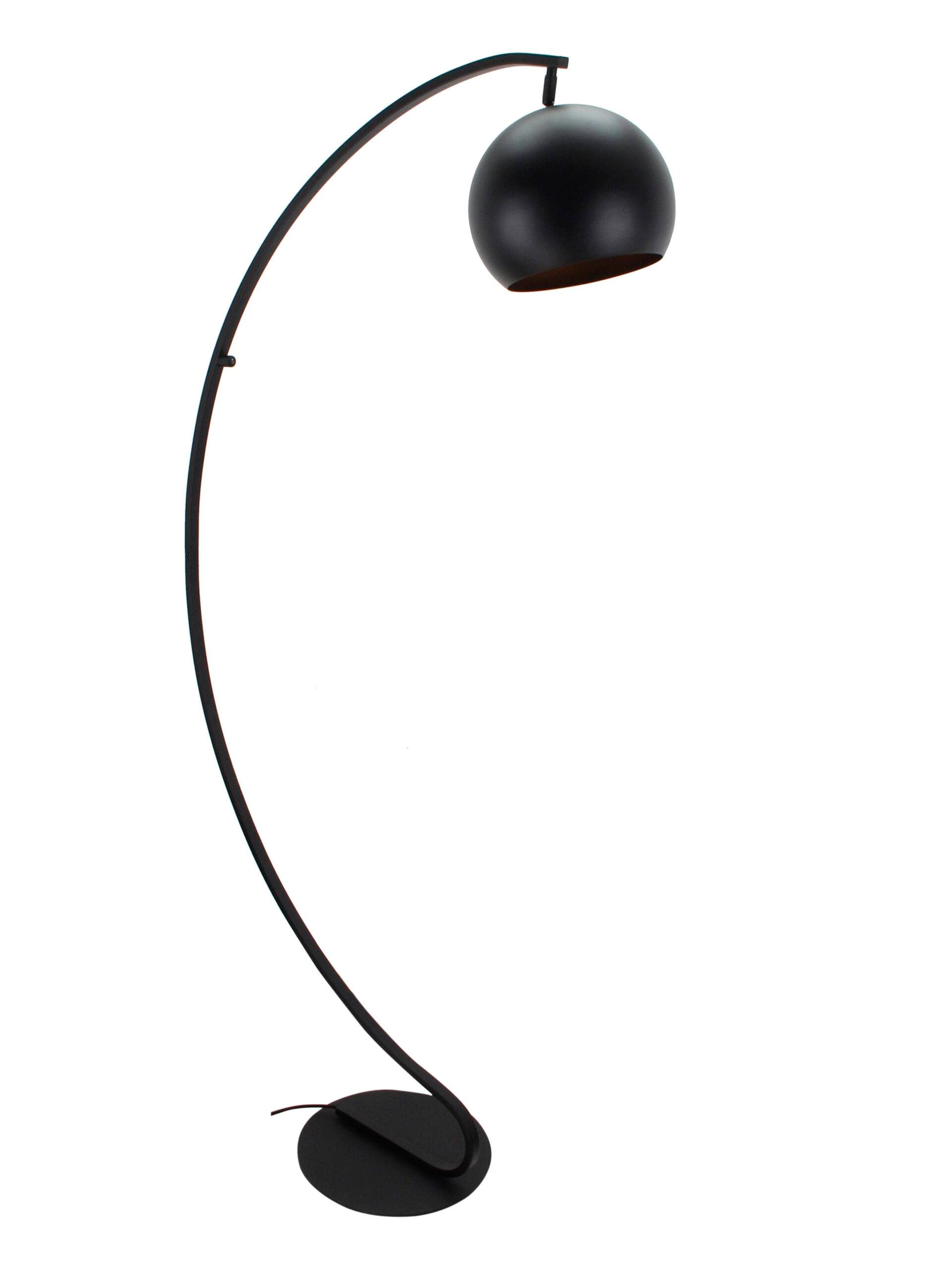 Moderne Chericoni Occhio vloerlamp in zwart, 1 lichts, voor functionele en decoratieve verlichting.