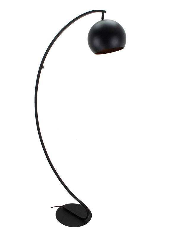 Moderne Chericoni Occhio vloerlamp in zwart, 1 lichts, voor functionele en decoratieve verlichting.