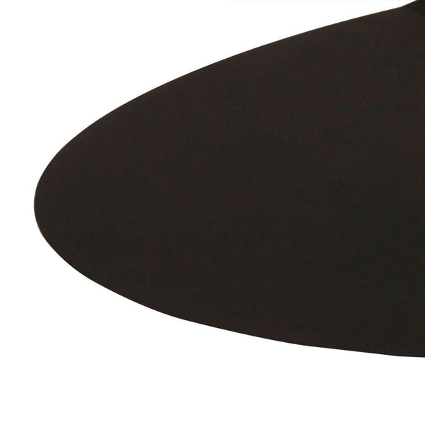 Stijlvolle zwarte Chericoni Piatto plafondlamp, 1 lichts, E27 fitting, voor een eigentijdse verlichting.