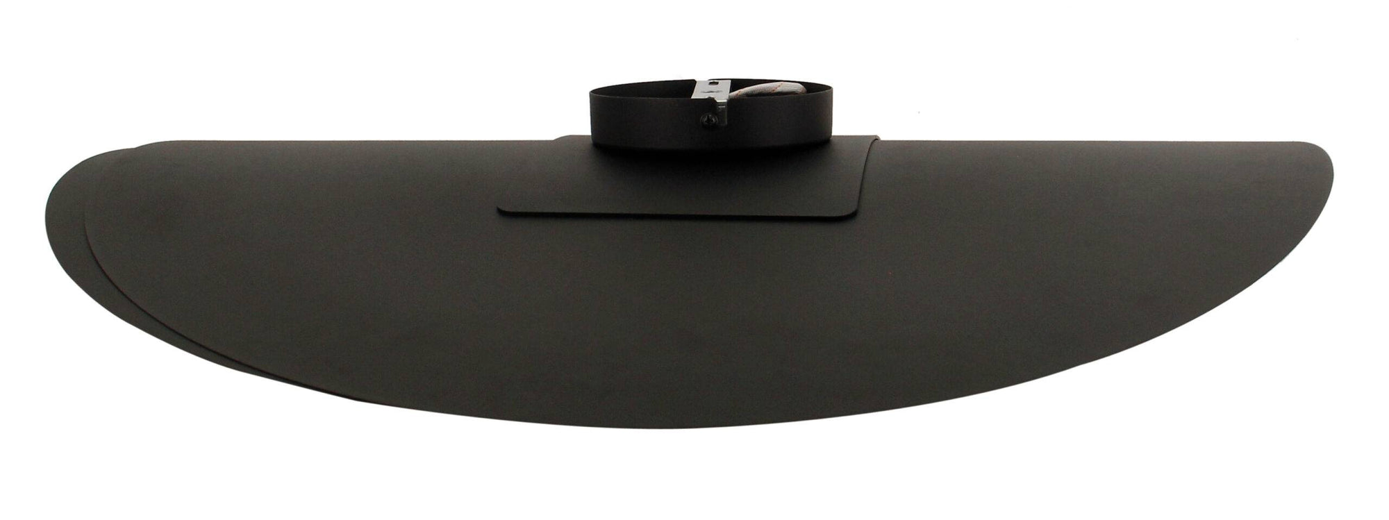 Zwarte Chericoni Piatto plafondlamp, 1 lichts, E27 fitting, ideaal voor sfeervolle verlichting in woonkamers en kantoren.