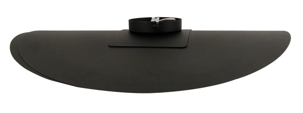 Zwarte Chericoni Piatto plafondlamp, 1 lichts, E27 fitting, ideaal voor sfeervolle verlichting in woonkamers en kantoren.