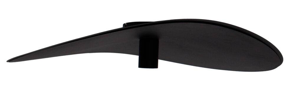 Moderne Chericoni Piatto plafondlamp in zwart, 1 lichts, E27 fitting, een tijdloos ontwerp voor elke ruimte.