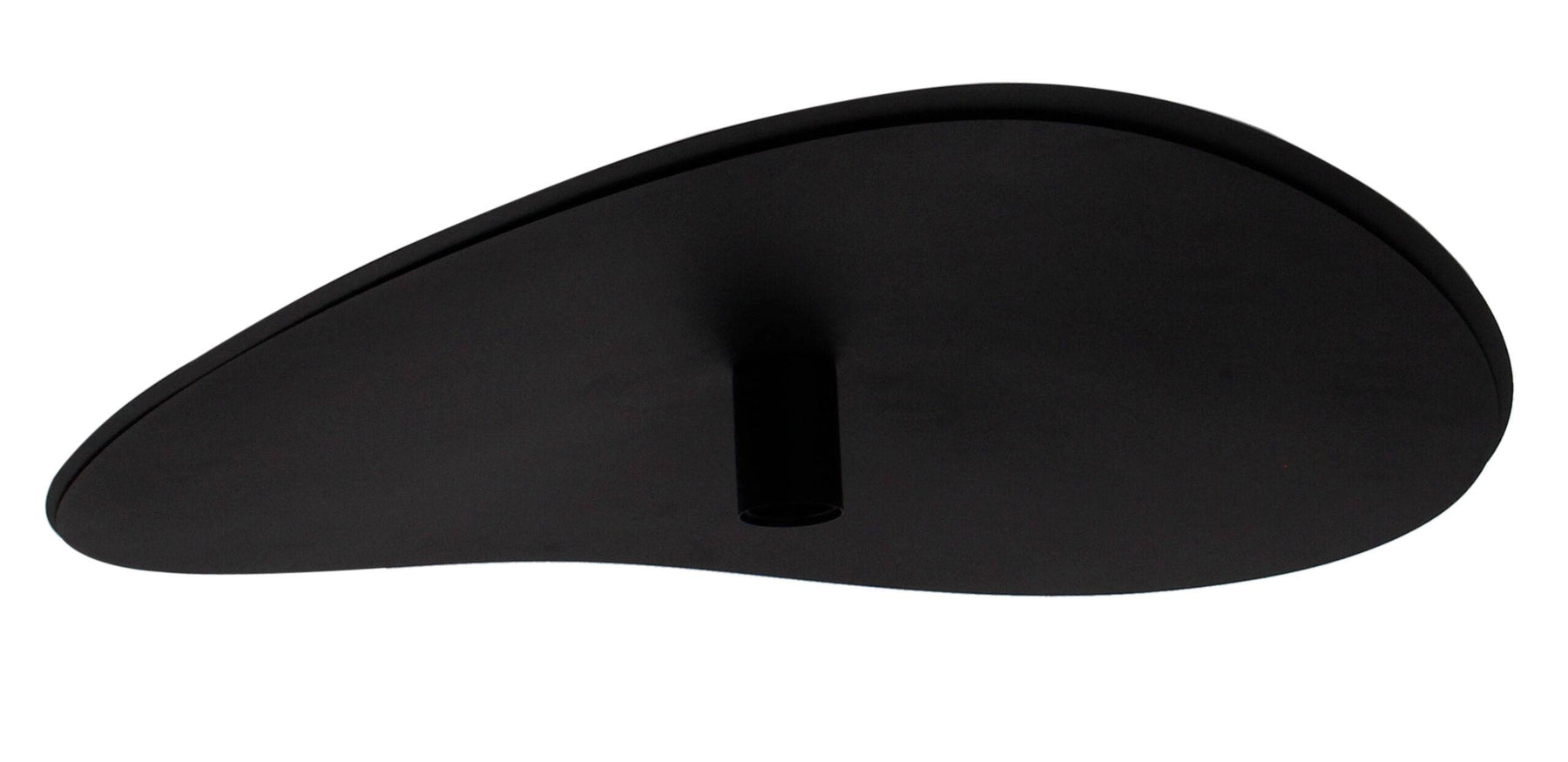 Zwarte Chericoni Piatto plafondlamp, 1 lichts, met E27 fitting, een decoratieve en functionele toevoeging aan elk interieur.