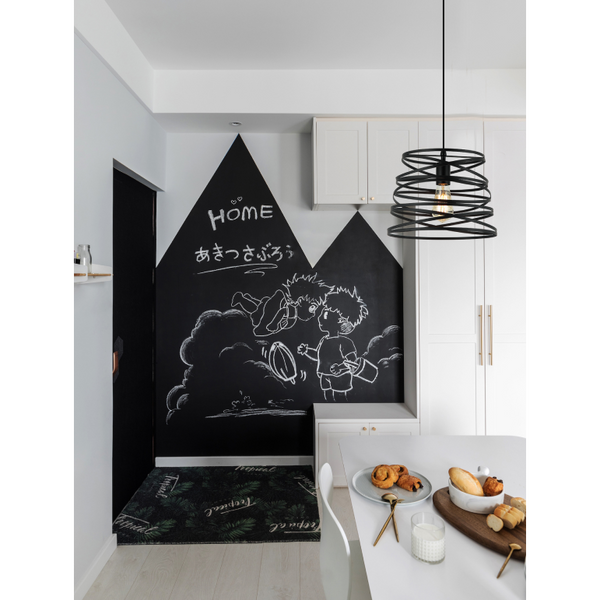 Schwarze Pendelleuchte Chericoni Asti, Ø35 cm, 1-flammig, robust aus Eisen und Metall gefertigt.