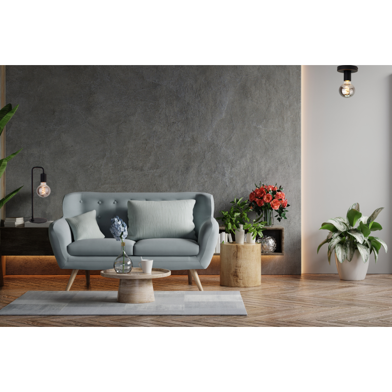 Schwarze Chericoni Basic Deckenlampe, Ø12 cm, 1-flammig, E27, minimalistisch und elegant.