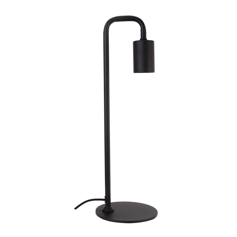 Tischlampe Chericoni Basic, Corrund Black, Höhe 40 cm, minimalistisches und elegantes Design.