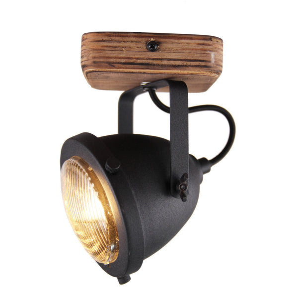 Chericoni Bella spot 1 lichts, Ø12 cm, GU10, in Corrund Black, modern design voor sfeervolle verlichting in elke ruimte.