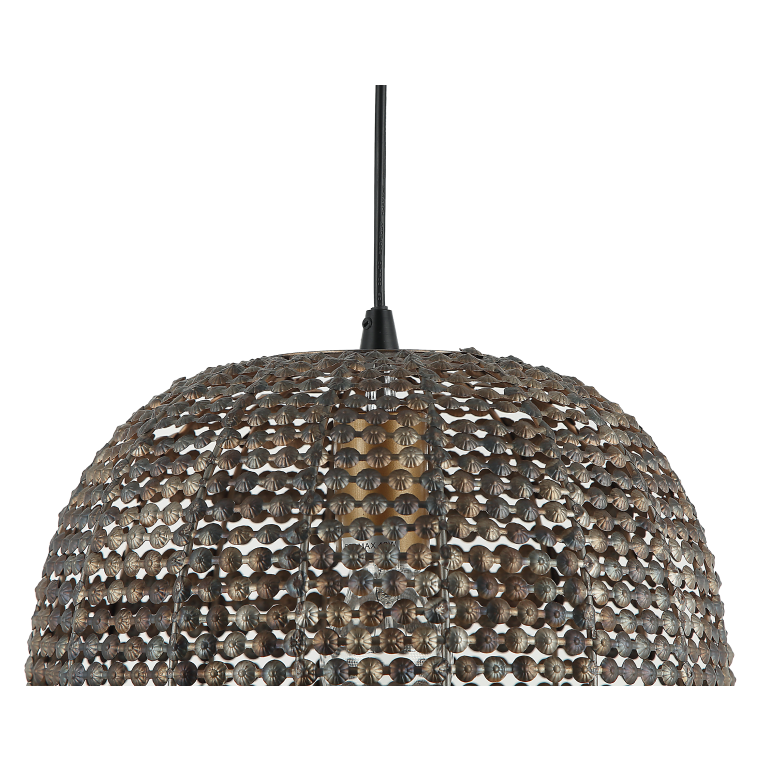 Design-Pendelleuchte Chericoni Bilancia, schwarz, Ø32 cm, E27, 1-flammig, Eisen und Metall.