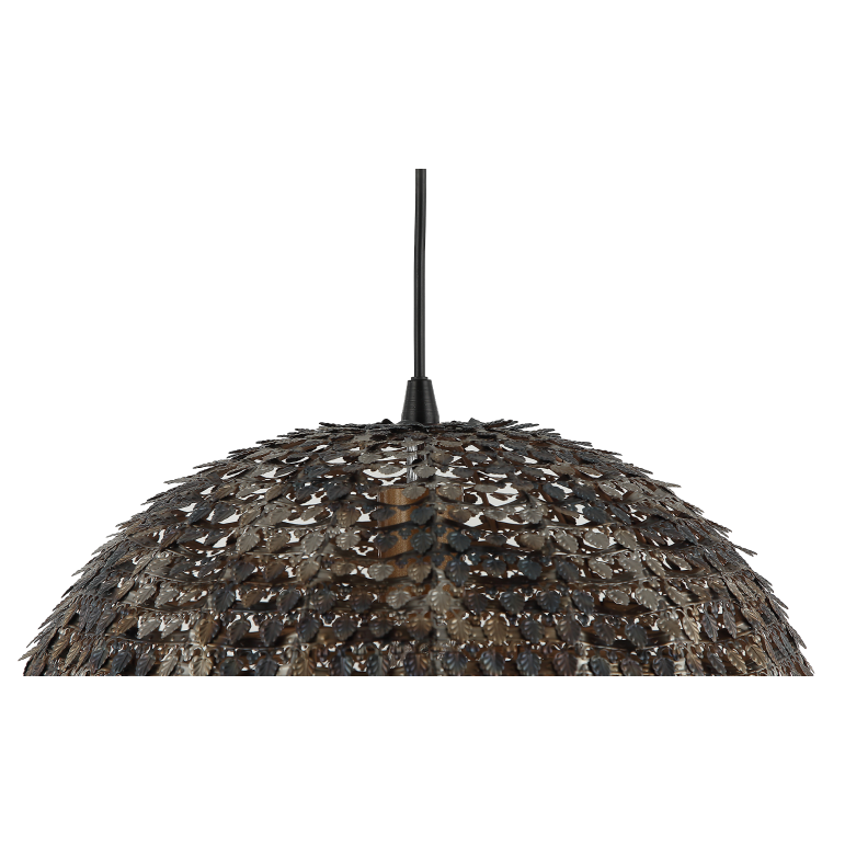 Design-Pendelleuchte Chericoni Bilancia, schwarz, Ø40 cm, 1-flammig, aus robustem Eisen und Metall.