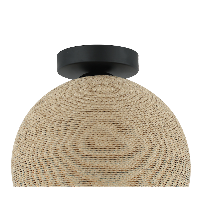 Die Chericoni Carpi Holz-Deckenleuchte kombiniert rustikalen Charme mit moderner Schlichtheit und sorgt für wohnliche Atmosphäre.