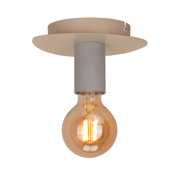 Grijze plafondlamp – Chericoni Colorato – 1 lichts – eigentijds