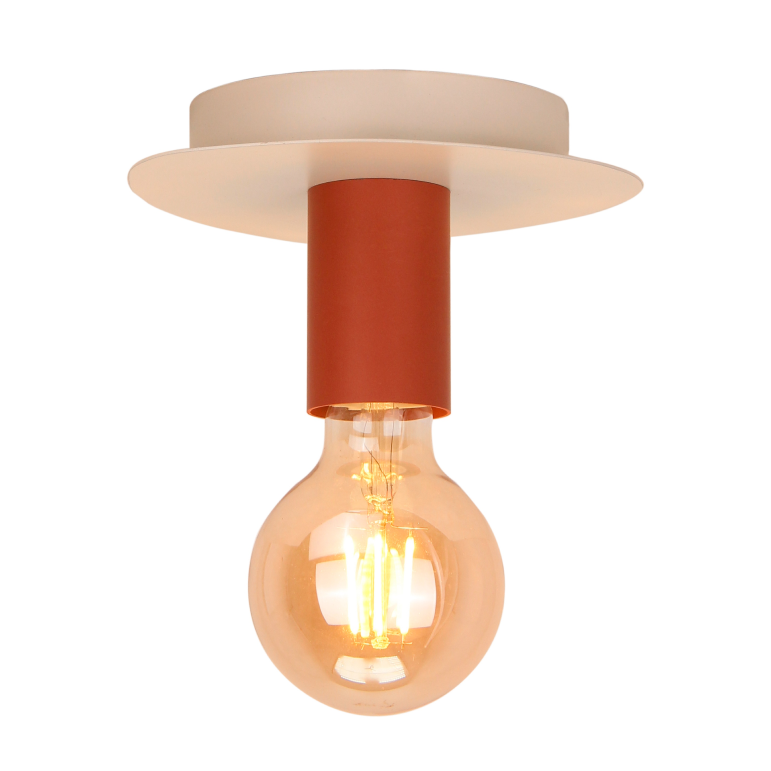 Chericoni Colorato plafondlamp – 1 lichts – rood – modern design