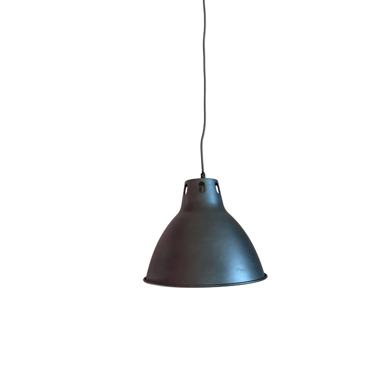 Chericoni Cucina pendant lamp - 30cm - 1 light - Gray - Burned steel