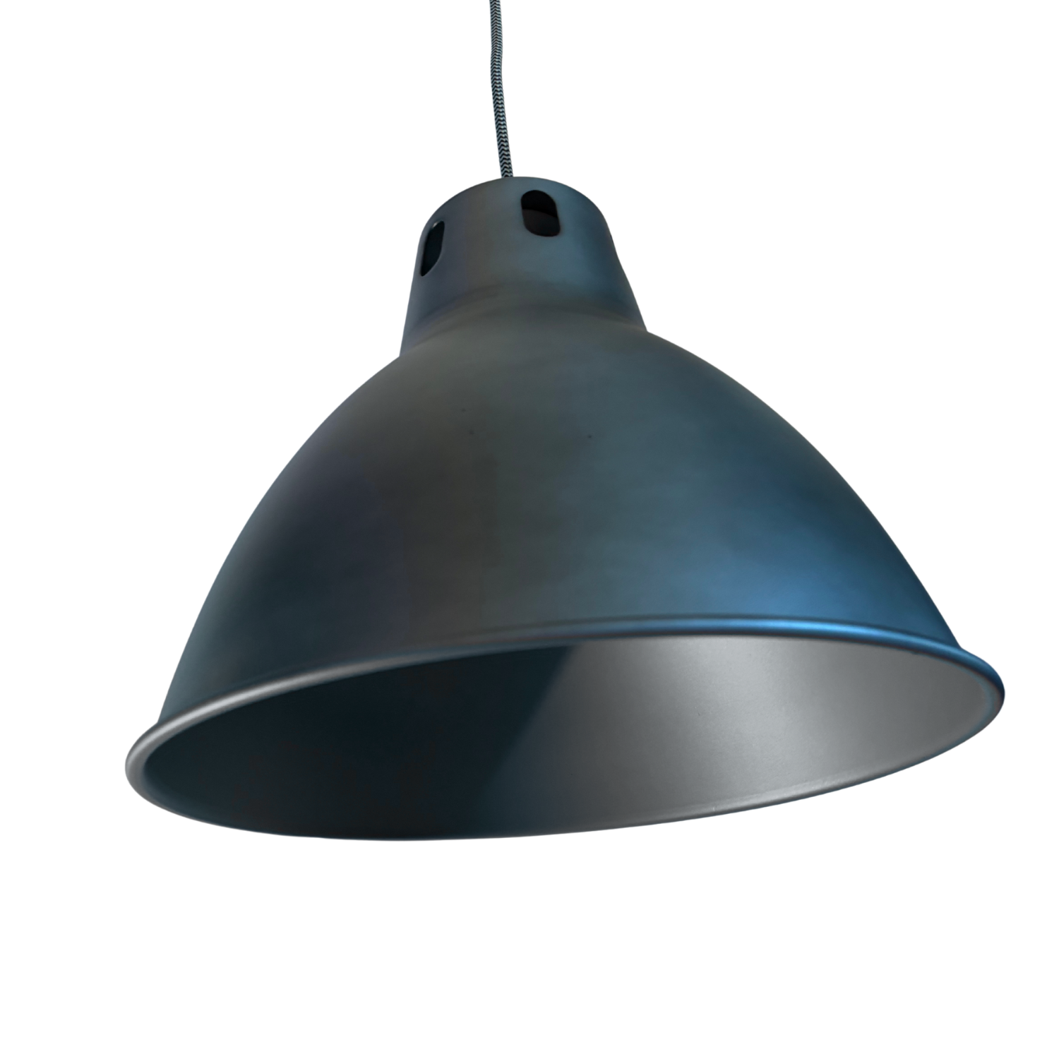 Chericoni Cucina Pendant Lamp - 30 cm - 1 flame - Gray - burned steel