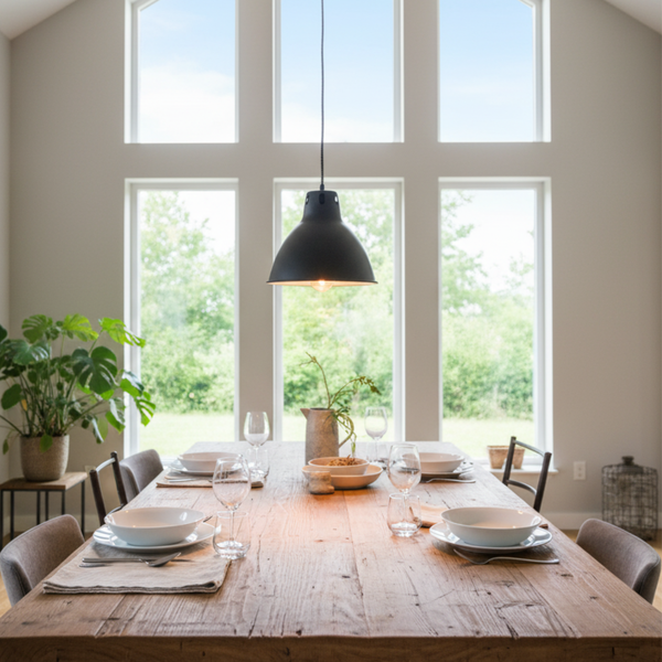 Chericoni Cucina Pendant Lamp - 30 cm - 1 flame - Gray - burned steel