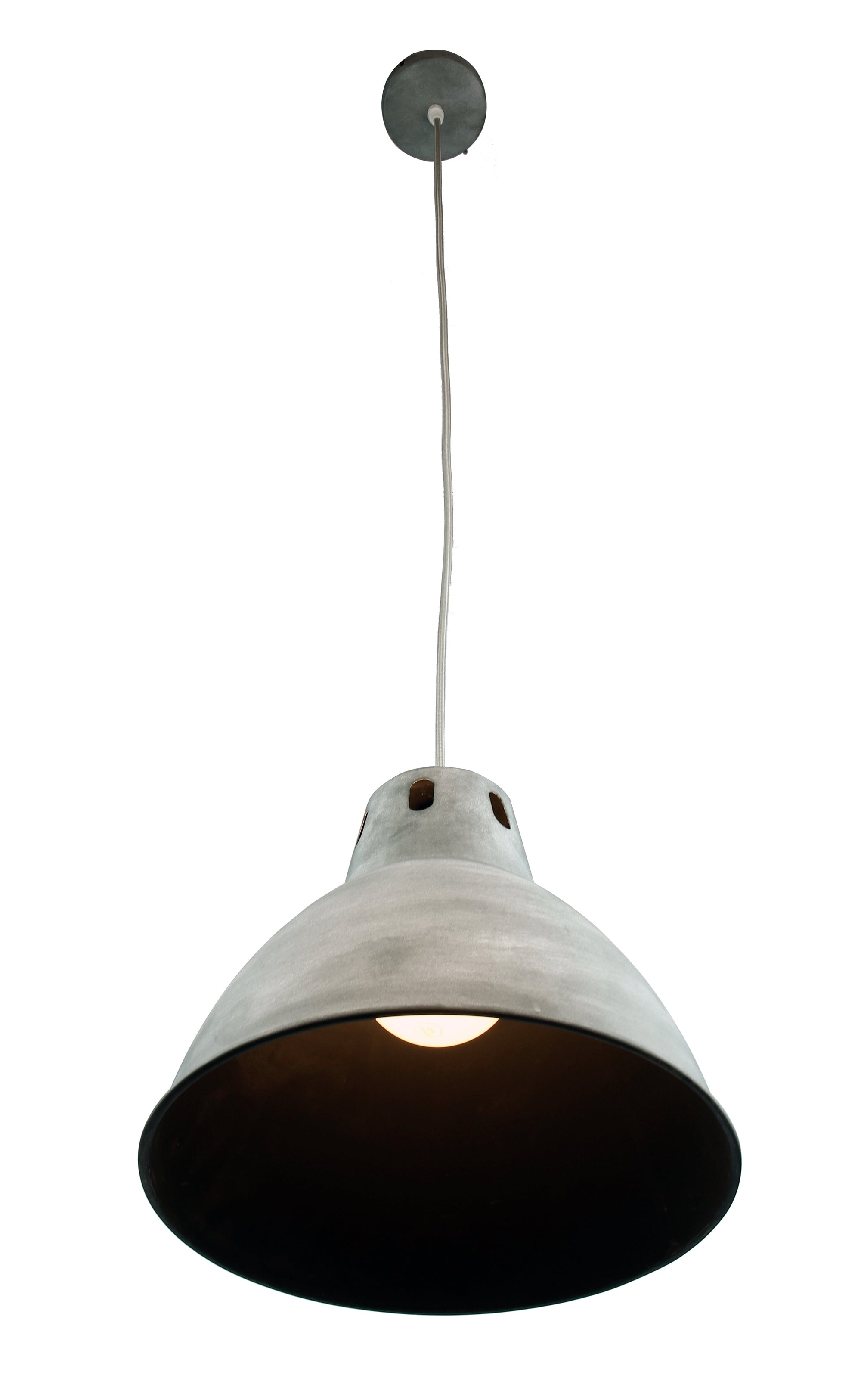 Chericoni Cucina Pendant Lamp - 1 Light - 30cm - Concrete