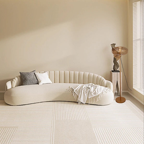 Vloerlamp Chericoni Curvato, goud, Ø40 cm, verstelbare hoogte van 59 tot 143 cm. Modern design voor sfeervolle verlichting