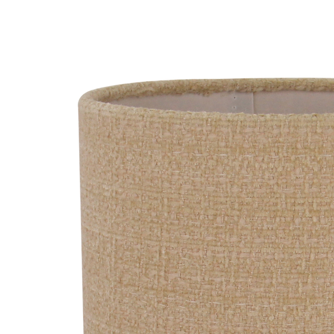 Stijlvolle tafellamp in Japandi stijl – Chericoni Faro – Ø20 cm – zwart en khaki