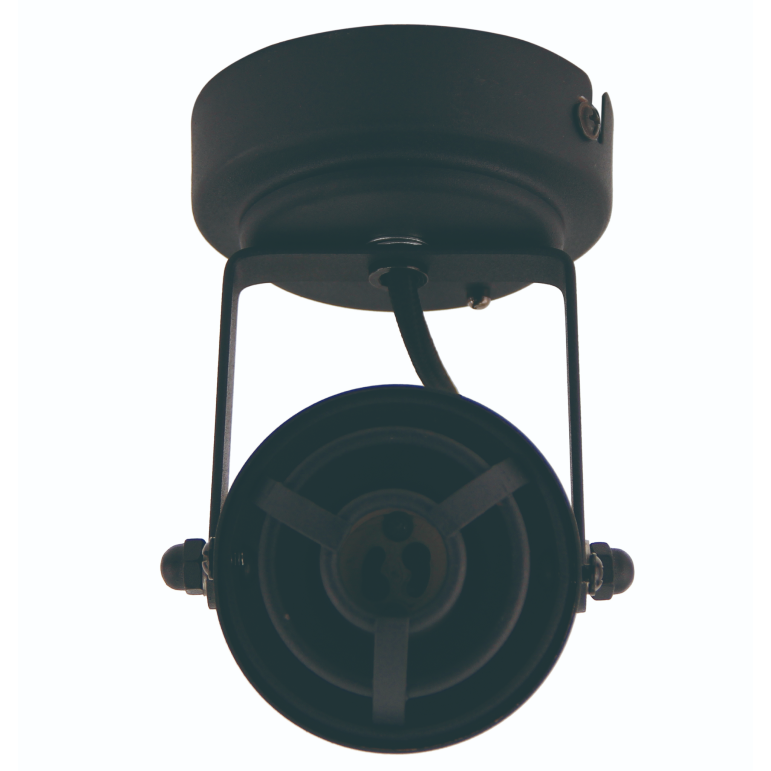 Chericoni Industria Ceiling Spot – Ø7 cm – GU10 – Black