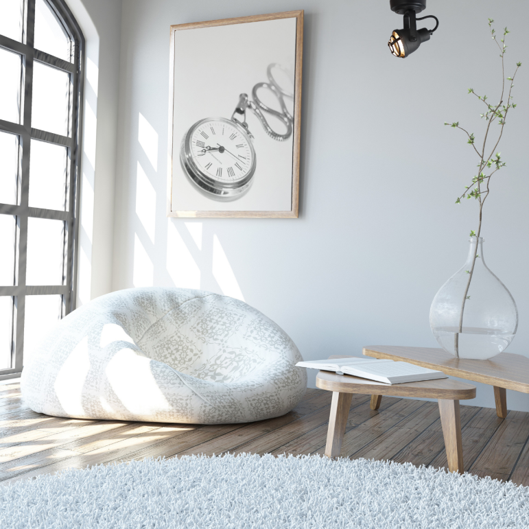 Chericoni Industria Ceiling Spot – Ø7 cm – GU10 – Black