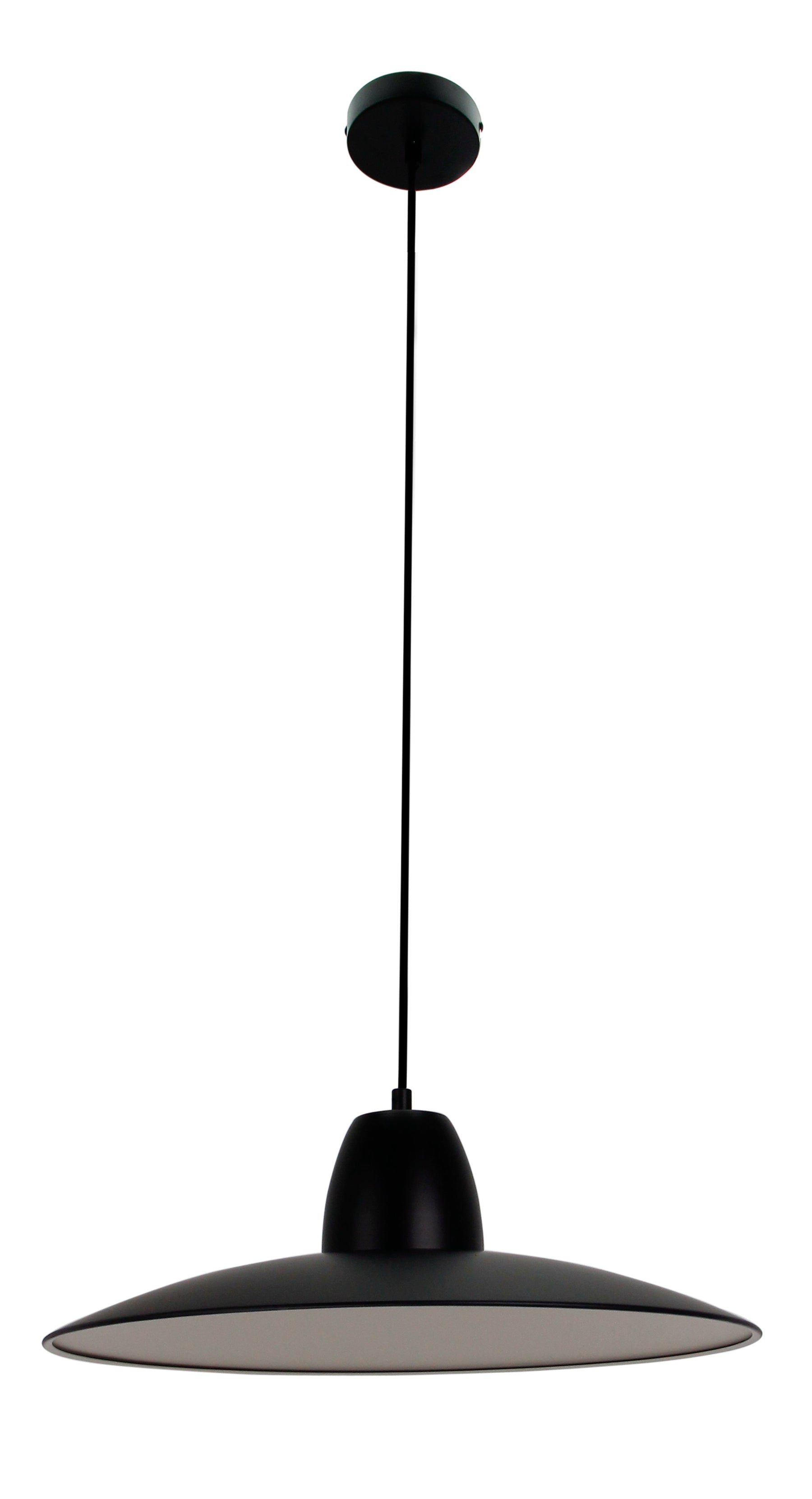 De Chericoni Mantua Hanglamp (1-lichts) in zwart met crèmekleurige binnenkant creëert een stijlvolle en warme sfeer in huis. Deze moderne hanglamp met Italiaans design is ideaal voor boven de eettafel. Ontdek de Mantua serie!