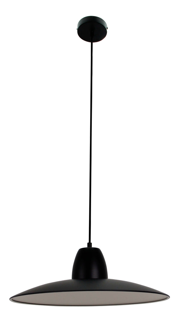 De Chericoni Mantua Hanglamp (1-lichts) in zwart met crèmekleurige binnenkant creëert een stijlvolle en warme sfeer in huis. Deze moderne hanglamp met Italiaans design is ideaal voor boven de eettafel. Ontdek de Mantua serie!