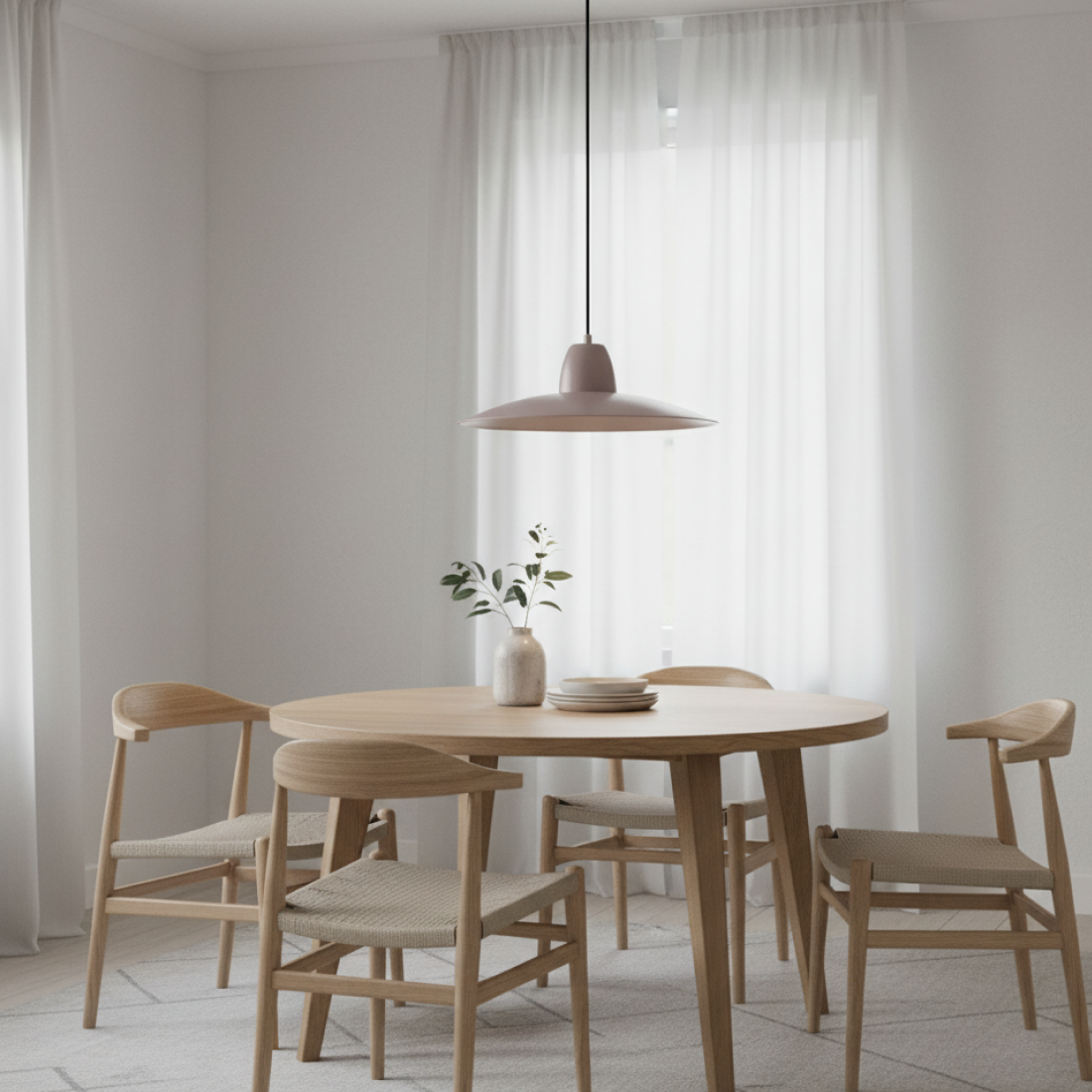 Chericoni Mantua Pendant Lamp - Taupe & Cream - 1 Light - Ø48 cm - GU10 - Modern Design
