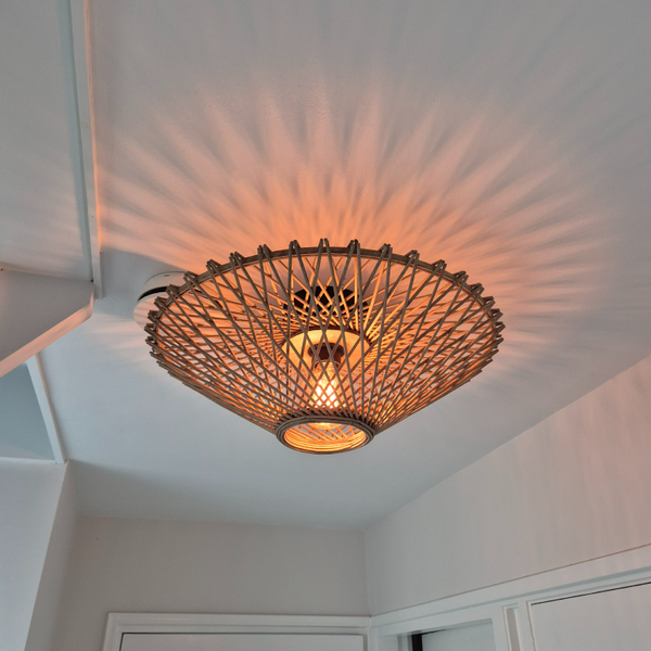 Chericoni Nature Capello Ceiling Lamp – Ø50 cm – 1 light – E27 – Nature