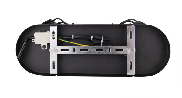 Montage van de Chericoni Nature Trapeze plafondspot zwart, 2 lichts, Ø11 cm, E14 fitting, voor eenvoudige en veilige installatie.