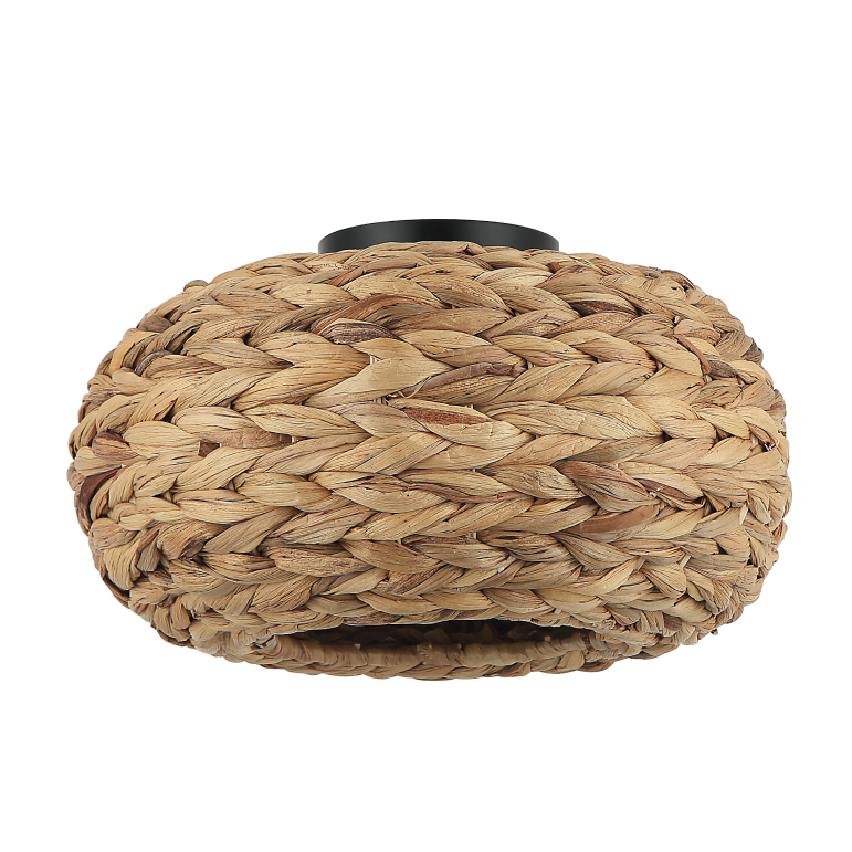 Die Nature Treccia Deckenleuchte von Chericoni, Ø35 cm, 1-flammig, aus Bambus, verbindet handwerkliche Eleganz mit funktionaler Beleuchtung. Ideal für Räume, die ein warmes, organisches Flair erhalten sollen.